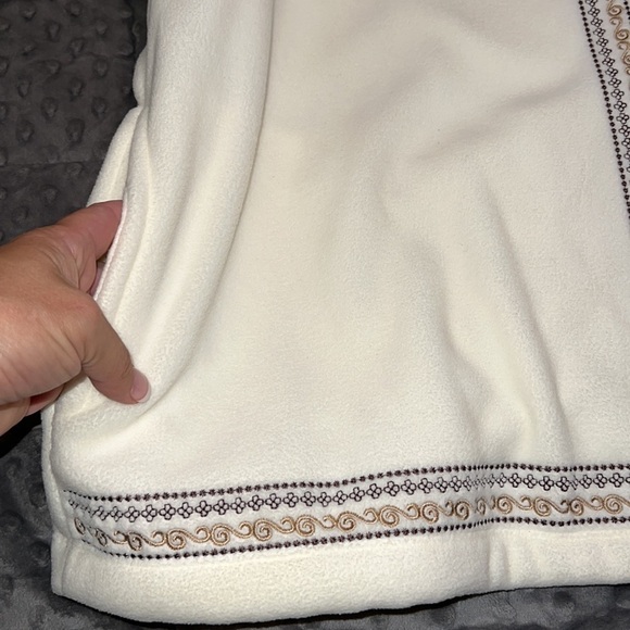 ALLISON DALEY size 2X women's full zip polyester jacket long sleeve with pockets - Picture 5 of 10